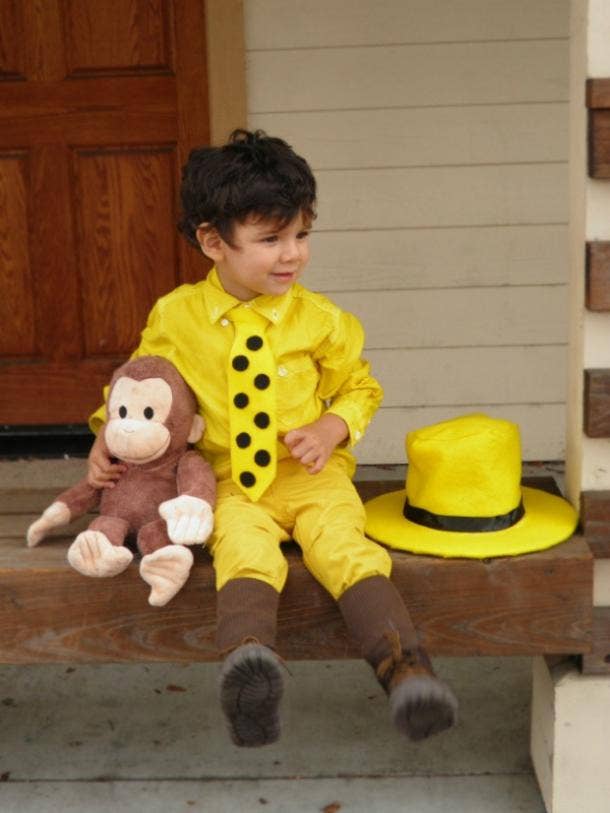 Curious George Halloween costume