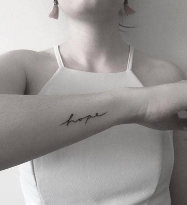 OneWord Tattoo Ideas To Try
