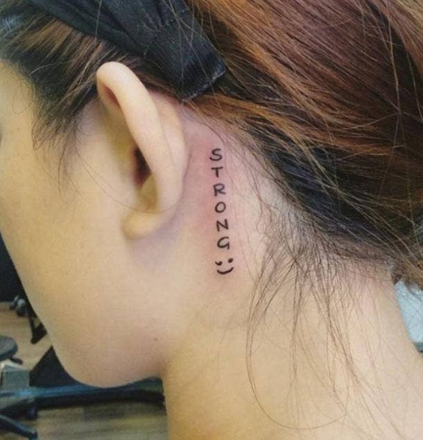 Premium Photo | Strong tattoo design, japanese kanji, handmade