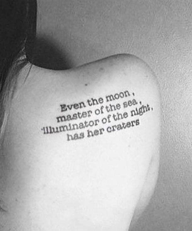 50 Best Tattoo Quotes And Short Inspirational Sayings Yourtango