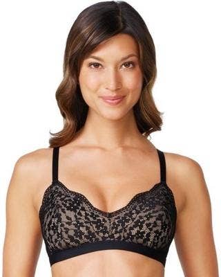 Maidenform Women's Comfort Devotion Embellished Wire-Free Demi Bra -  ShopStyle