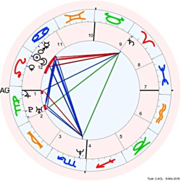 Horoscope Life Chart