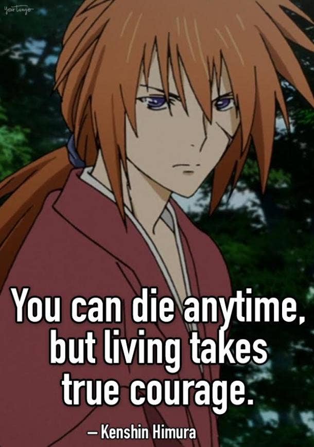 kenshin himura anime quotes