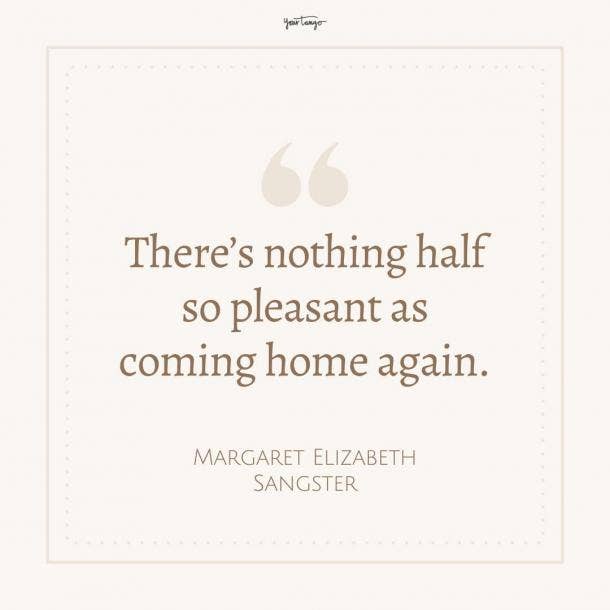 Margaret Elizabeth Sangster quote about home