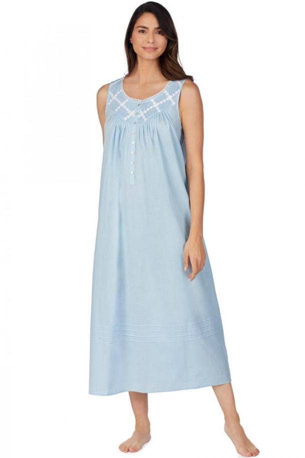 Eileen West Poetic Lawn Ballet Woven Nightgown