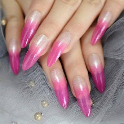What Are Stiletto Nails? 15 Best Pointy Press-On Designs To Try At Home | YourTango What Are Stiletto Nails? 15 Best Pointy Press-On Designs To Try At Home | YourTango