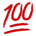 hundred emoji