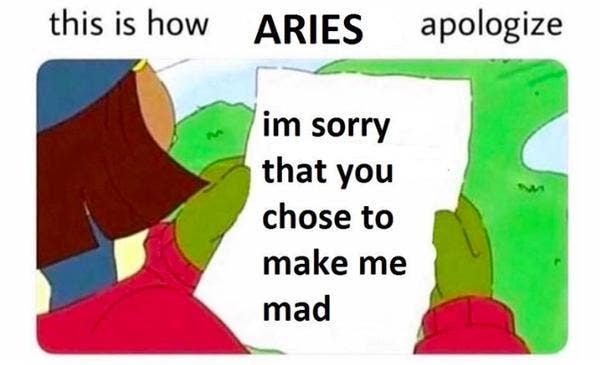 Best Aries Memes