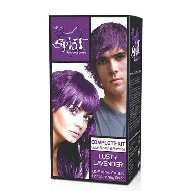 Splat Rebellious Fantasy Complete Hair Color Kit in Lusty Lavender
