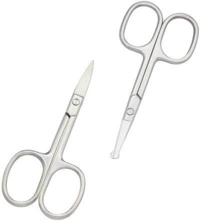 Eyebrow Trimmer For Women? Cuticle Scissors Small Scissors Eyebrow Trimmer?  Small Scissors Beauty Trimming Scissors Nose Hair Beard For Manicure Home