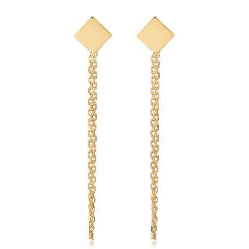 Oradina Draped In Gold Earrings