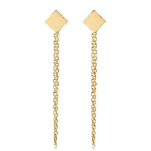 Oradina Draped In Gold Earrings