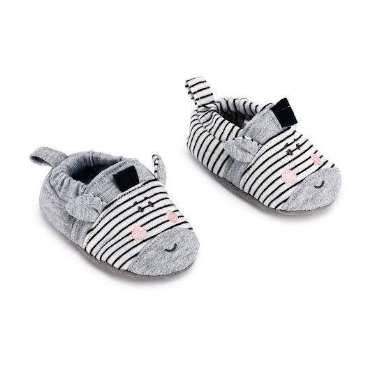 Demdaco Zebra Stripe Infant Booties