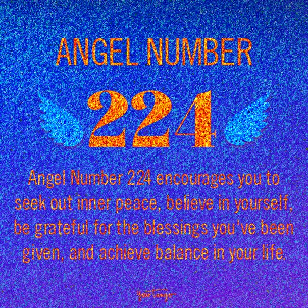 angel number 224 meaning