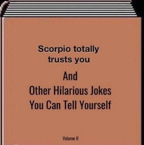 Best Scorpio Memes