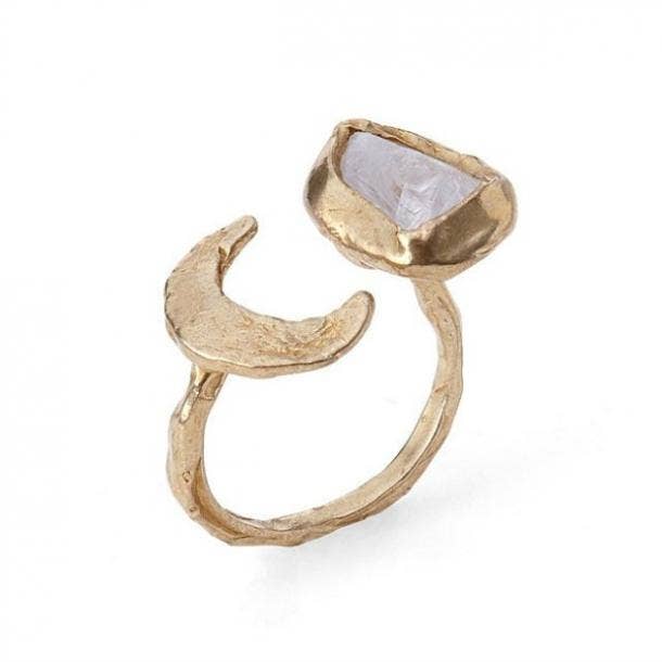 Moon And Stars Ring