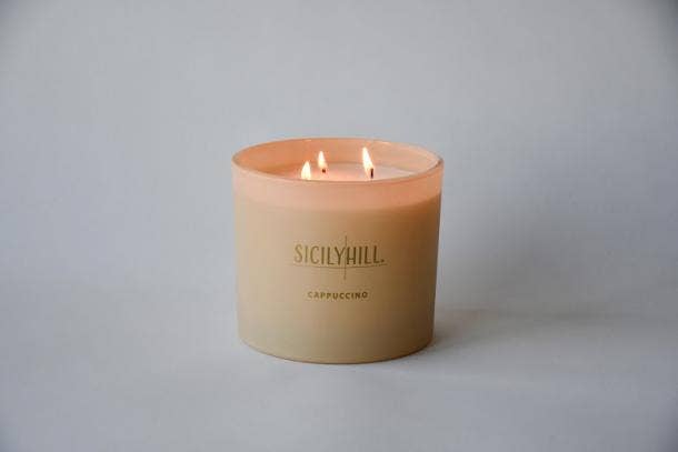 Sicily Hill Cappuccino Triple Wick Candle