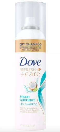 Dove Beauty Refresh + Care Fresh Coconut Dry Shampoo