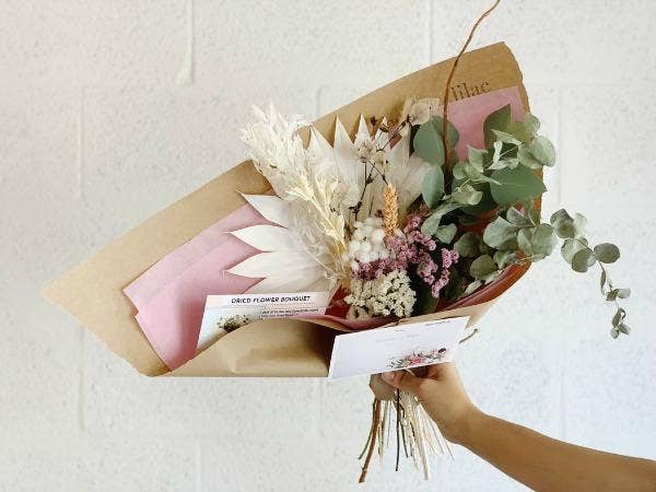 small dried flower bouquet for nationwide shipping – houseoflilac