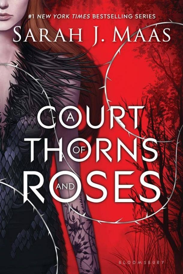 "A Court of Thorns and Roses" by Sarah J. Maas book like 50 shades of grey
