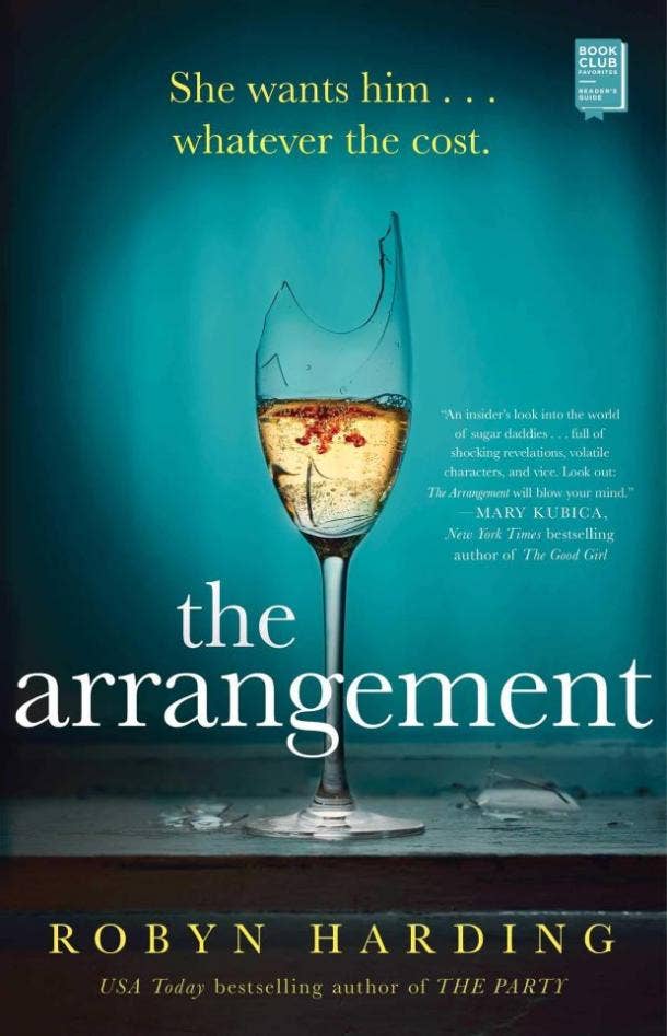 "The Arrangement" by Robyn Harding book like 50 shades of grey