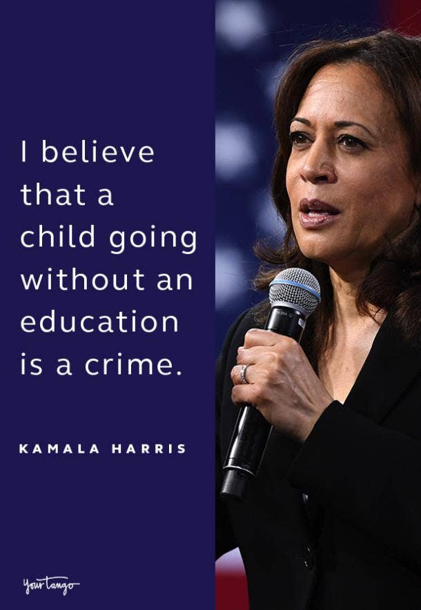 kamala harris quote about education