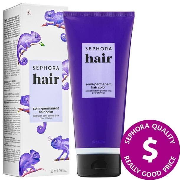Sephora Collection Semi-Permanent Hair Color in Parisian Purple
