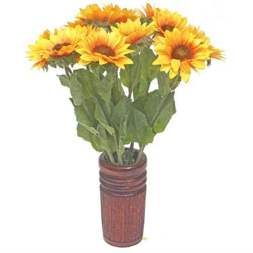 Artificial Sunflowers