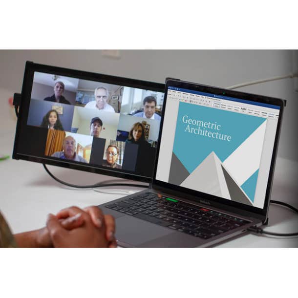 Mobile Pixels Duex Plus + Microsoft Office Lifetime License for Mac