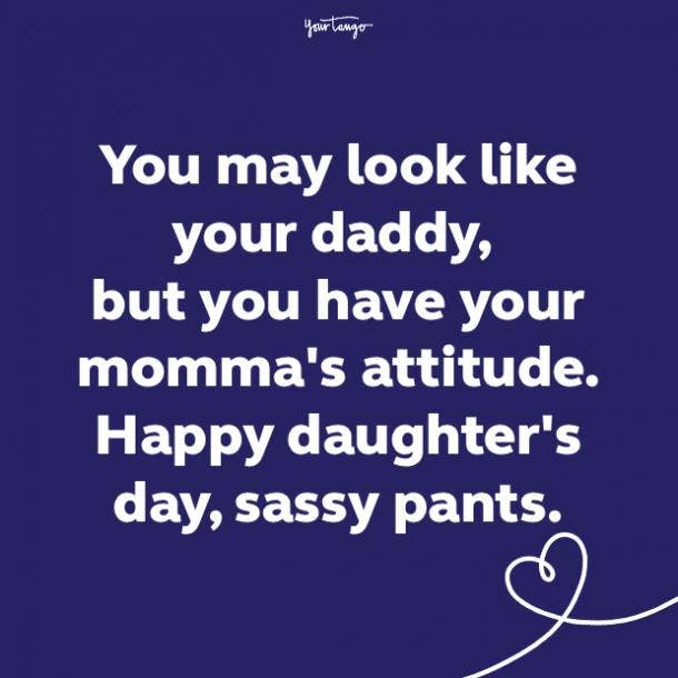 National Daughter's Day quote