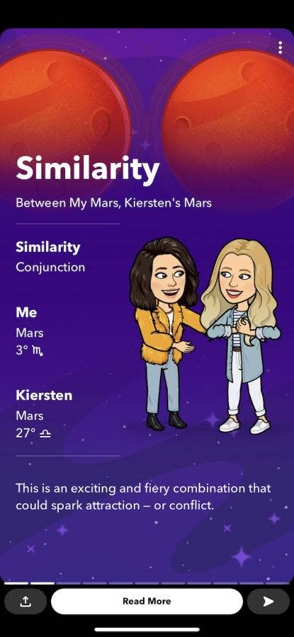 how to find your birth chart on snapchat