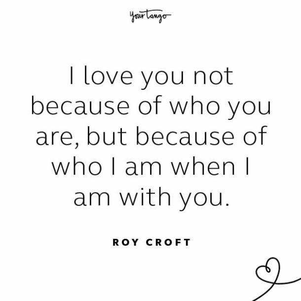 Roy Croft stay together quote