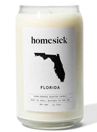 homesick candle long distance gift idea