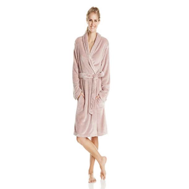 Serre Velvet Mink Plush Robe