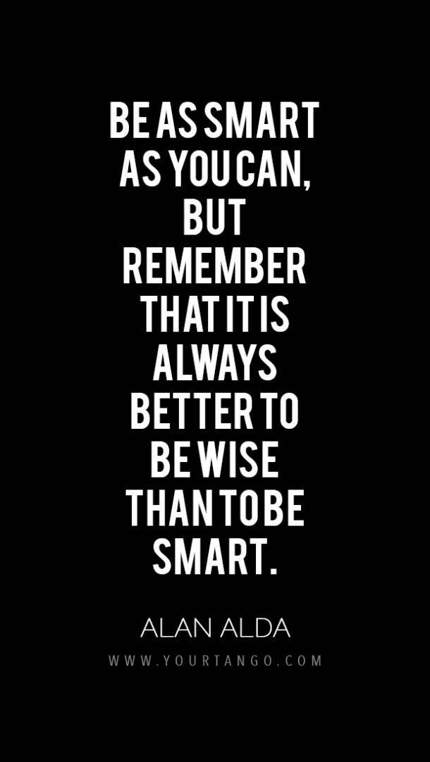 Witty Quotes About Being Smart