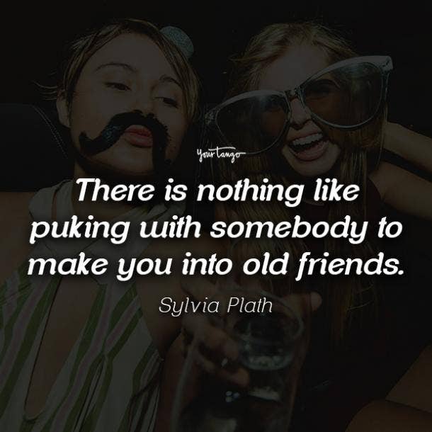 Sylvia Plath funny friendship quotes