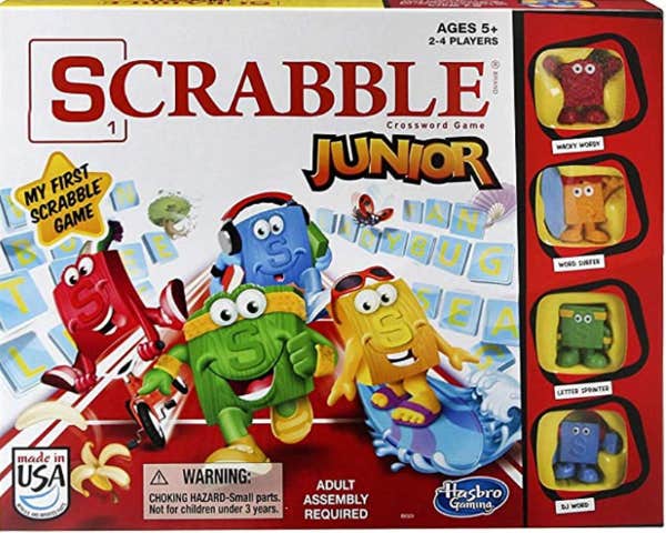 teacher christmas gifts / scrabble junior game
