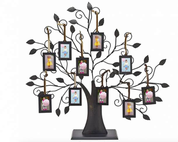 Christmas gifts for parents / family tree picture frames