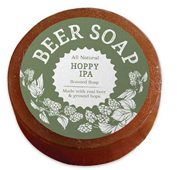 secret santa gift ideas / swag brewery store beer soap