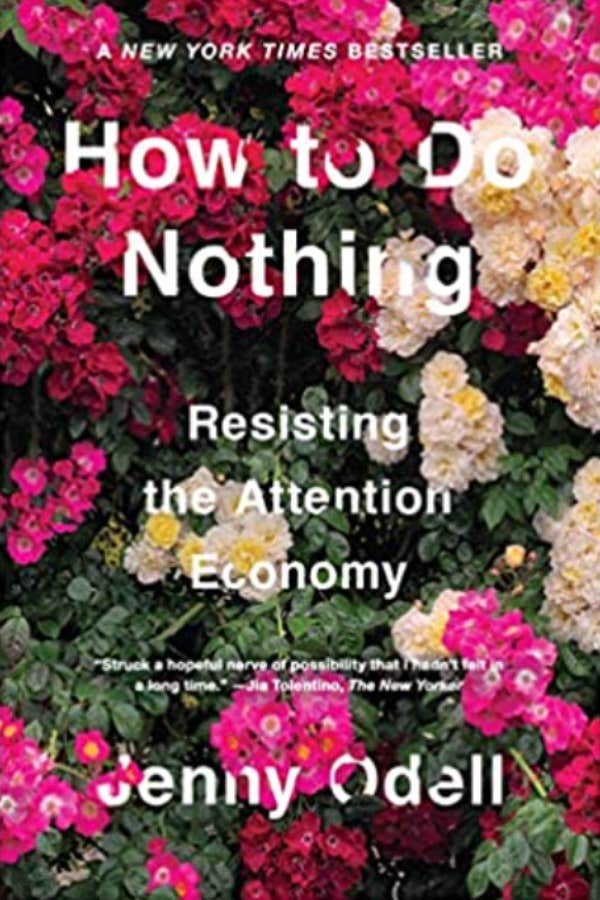 gift for sister / how to do nothing book