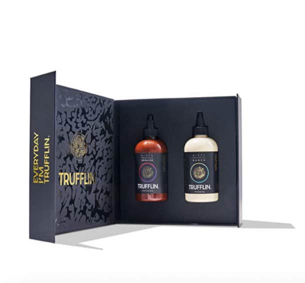 Christmas gifts for parents / sriracha & ranch truffle sauce set