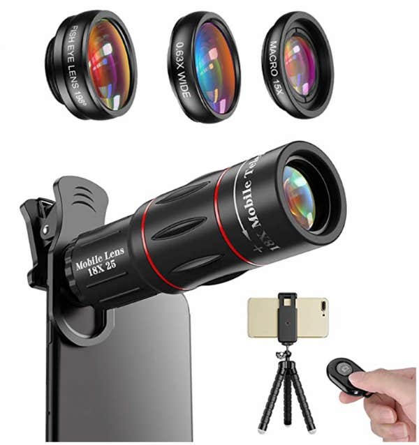 secret santa gift ideas / phone photography kit