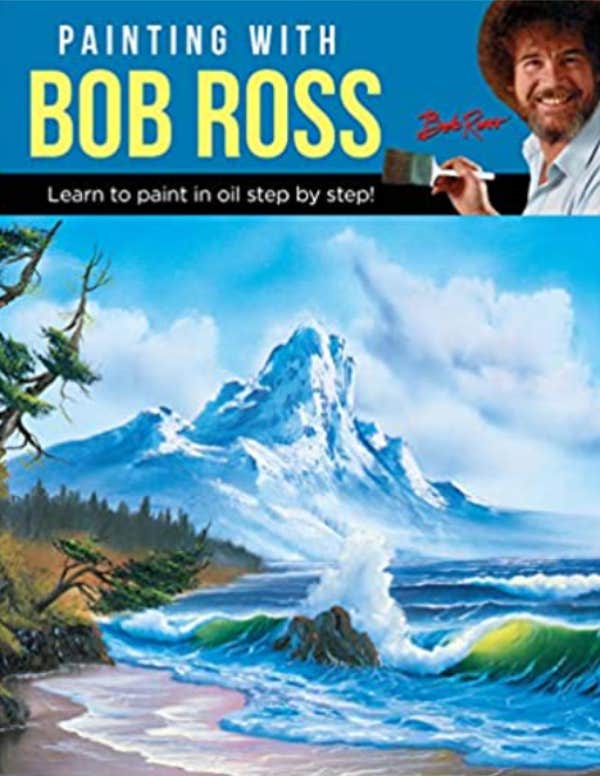 secret santa gift ideas / bob ross by the numbers