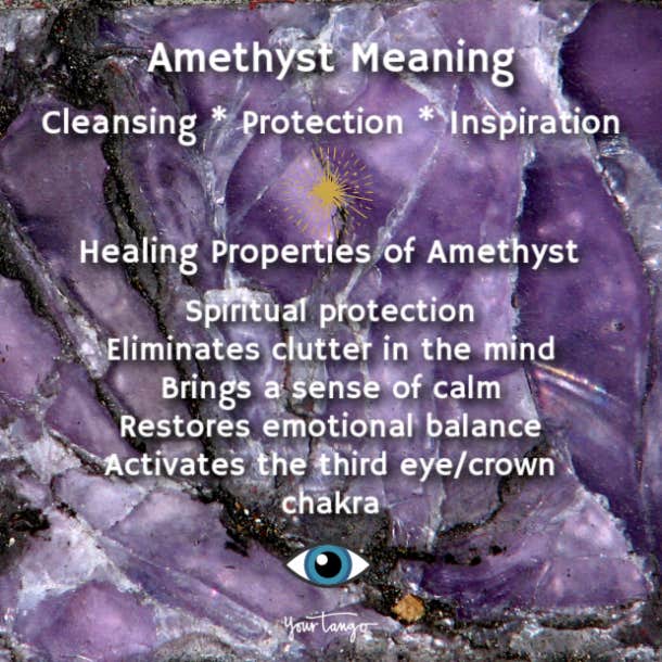 Amethyst sales color meaning