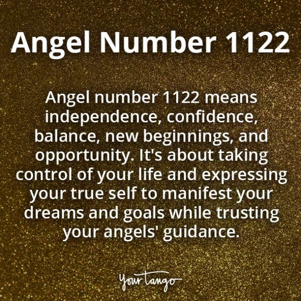 Angel Number 1122 meaning