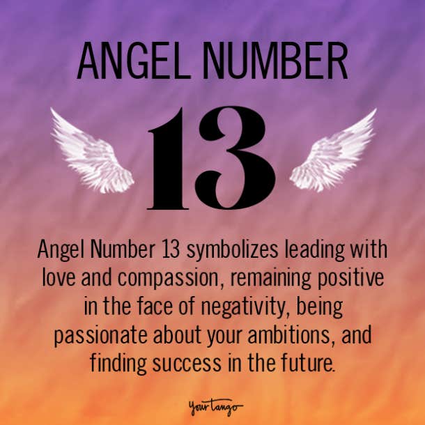 angel number 13 meaning