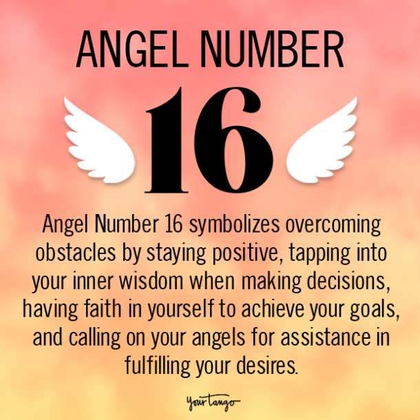 angel number 16 meaning