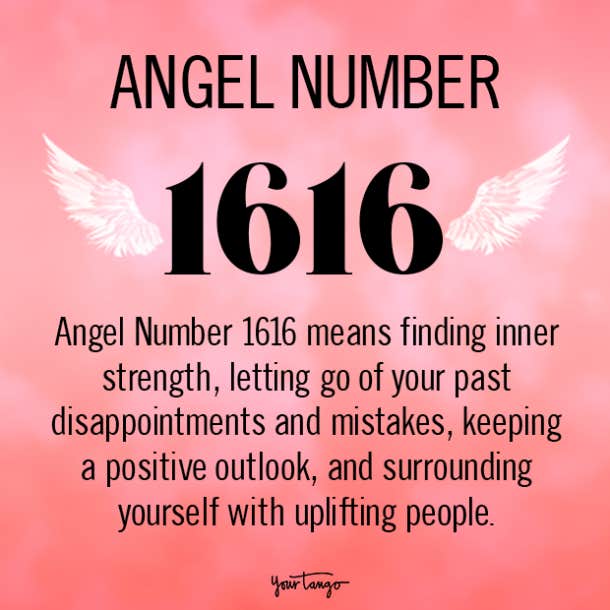 signification du nombre angélique 1616