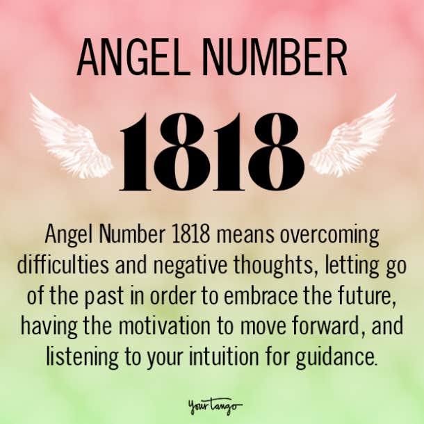 signification du nombre angélique 1818