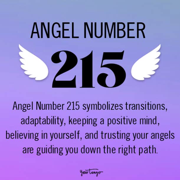Angel Number 215 meaning